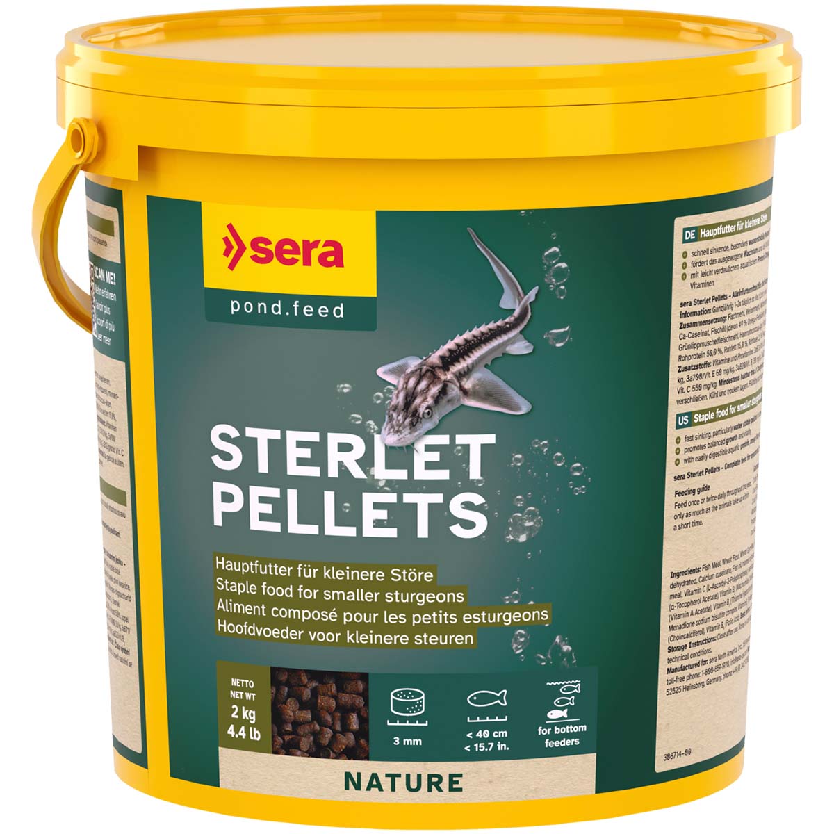 sera Sterlet Pellets 3,8 L
