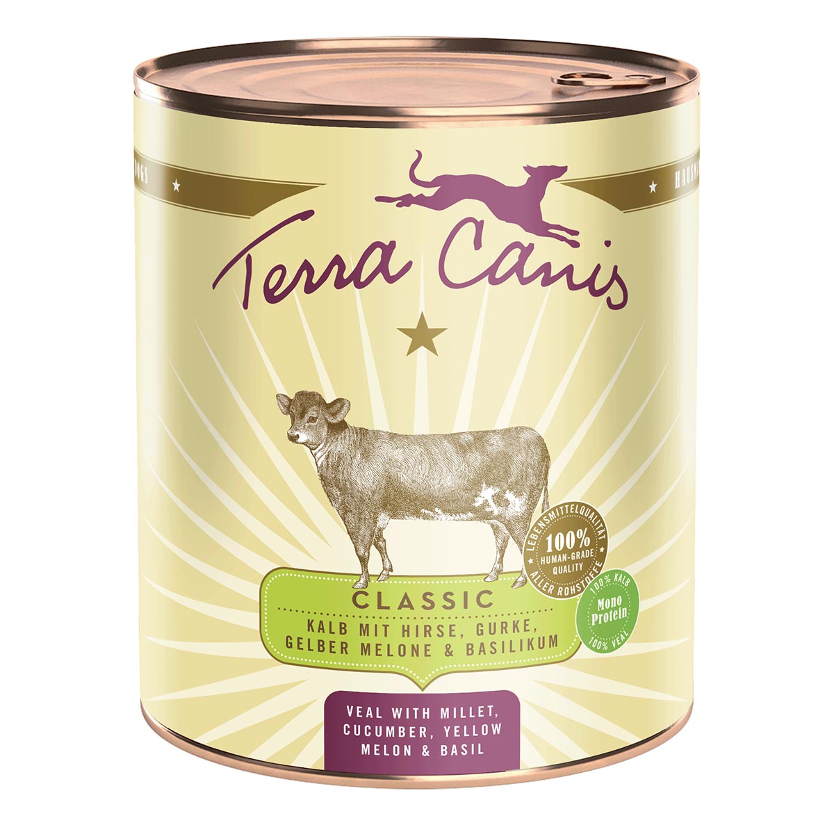 Terra Canis CLASSIC Kalb mit Hirse 6x800g