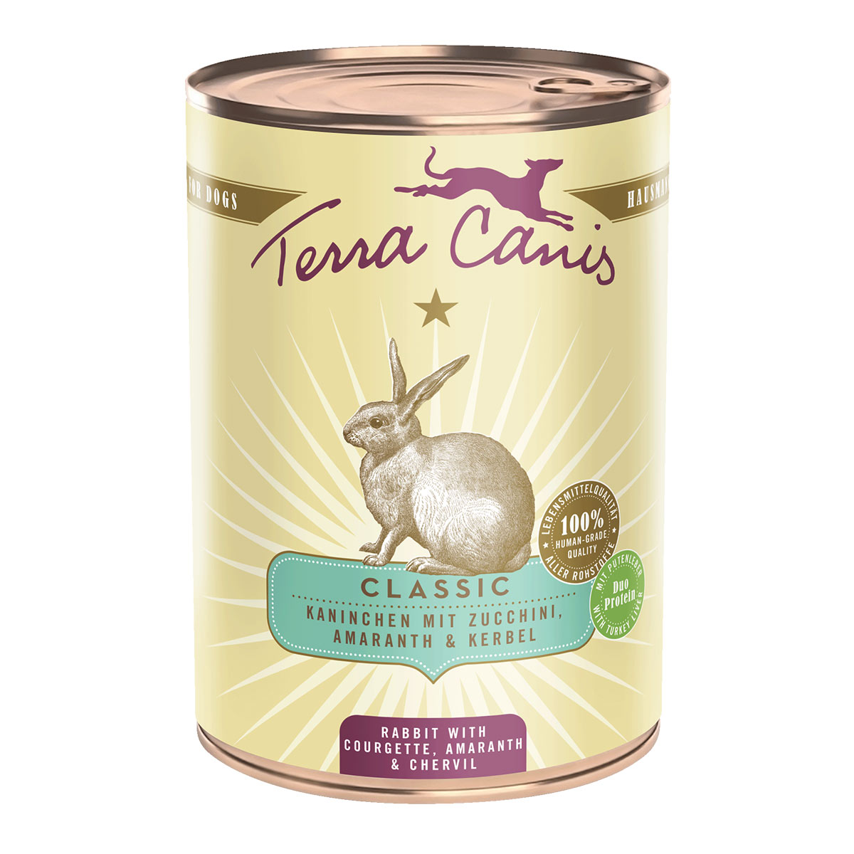 Terra Canis CLASSIC Kaninchen mit Zucchini