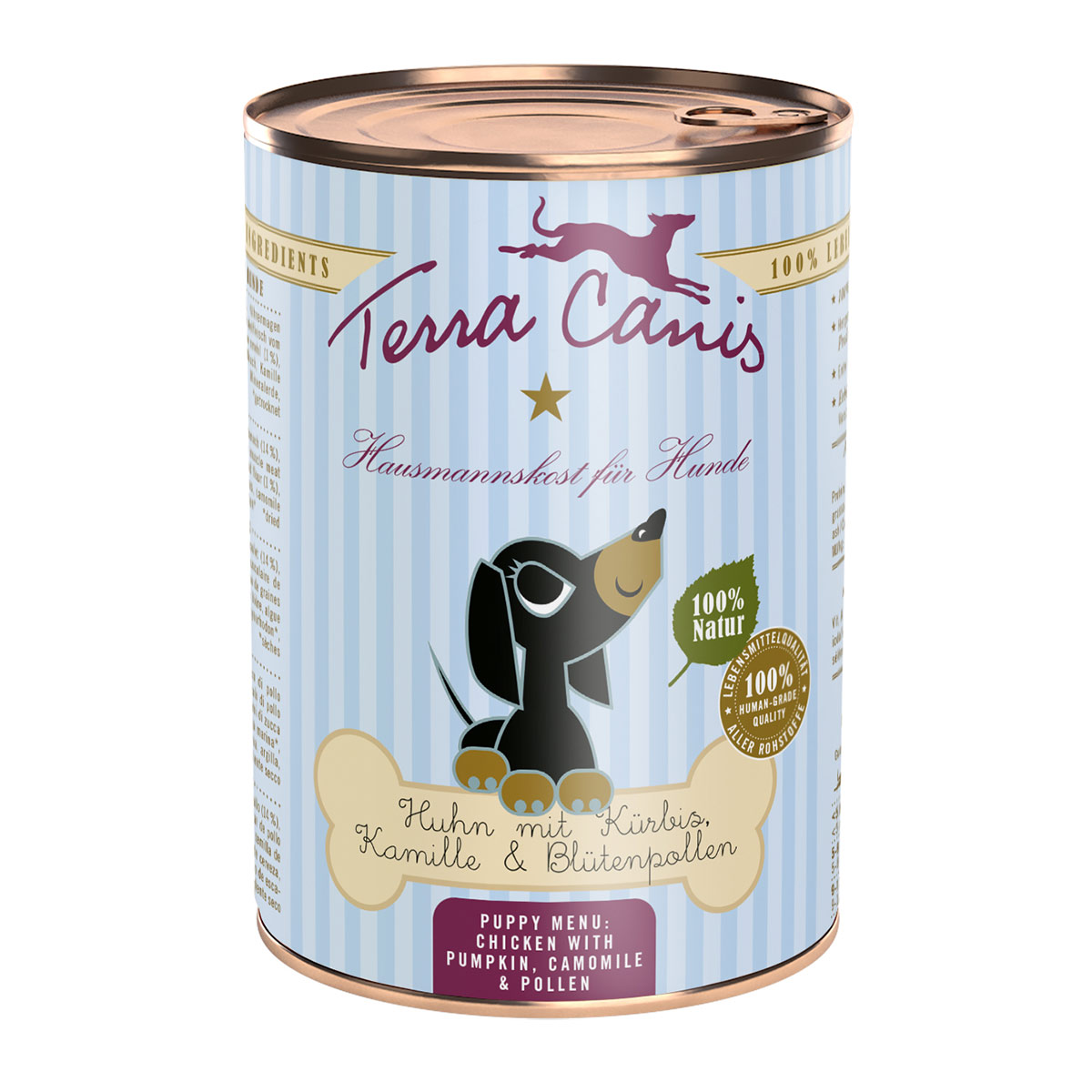 Terra Canis Welpe Huhn mit Kürbis, Kamille & Tomate 6x400g