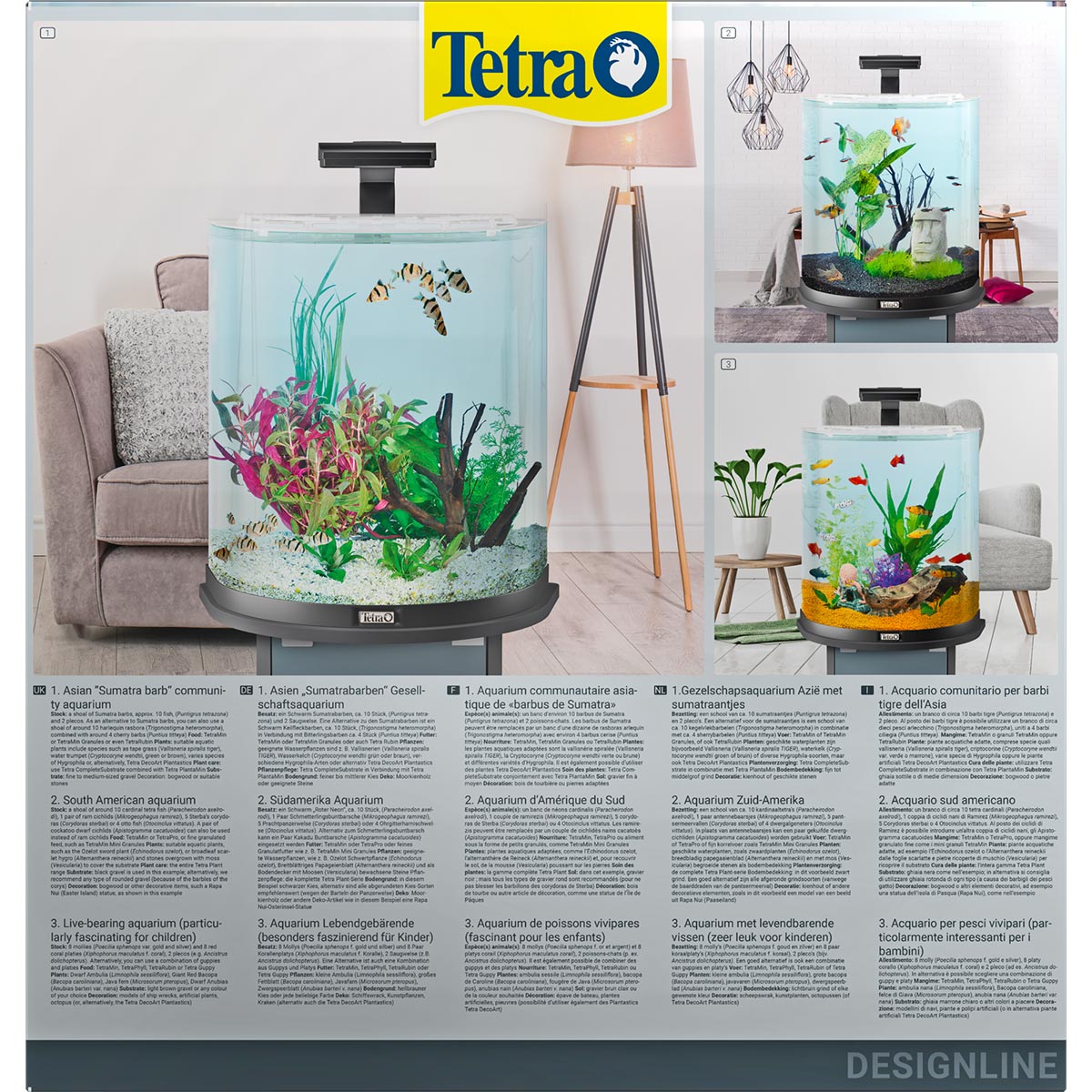 Tetra AquaArt Explorer LED 60L - Olibetta Online Shop