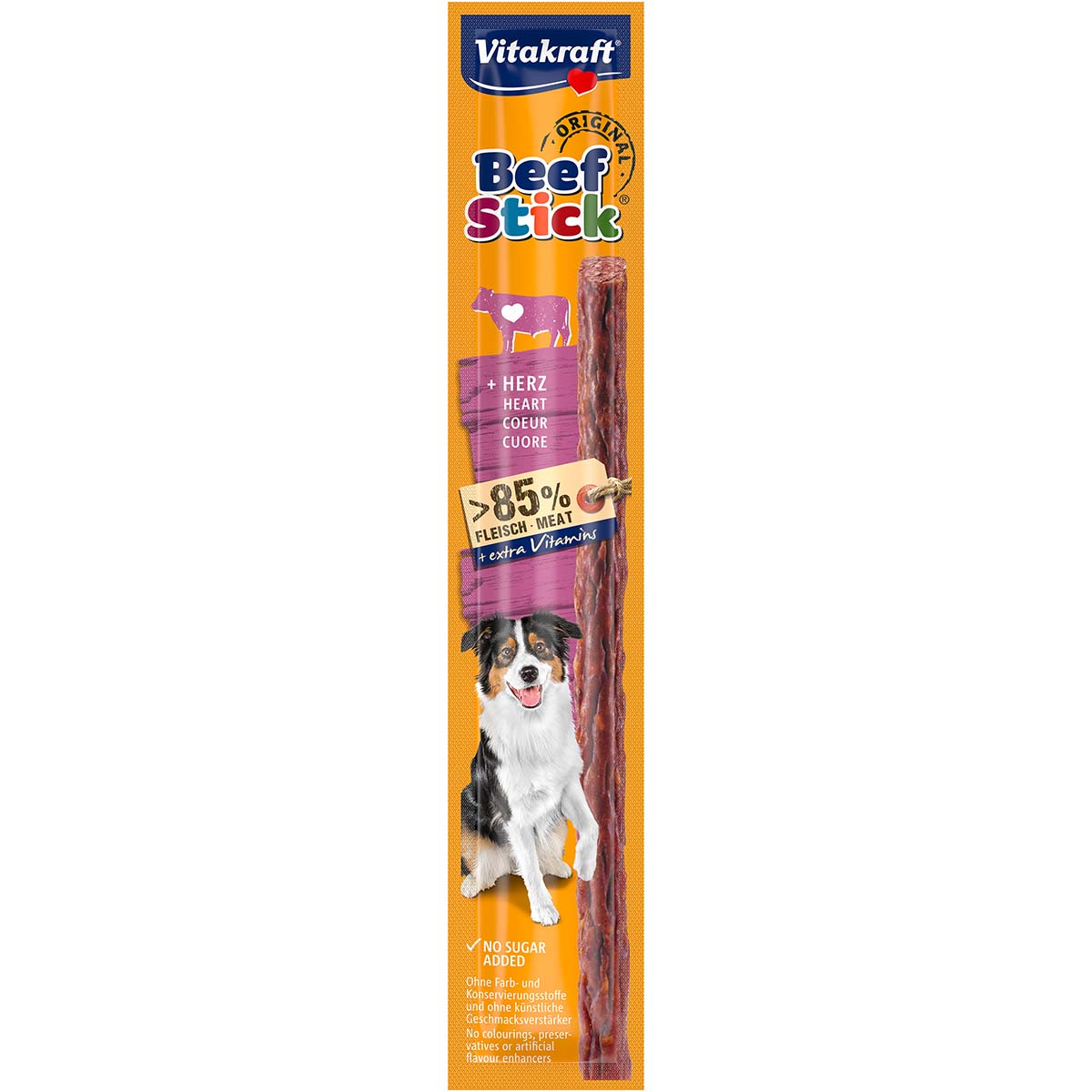 Vitakraft Beef Stick srdce 50 ks