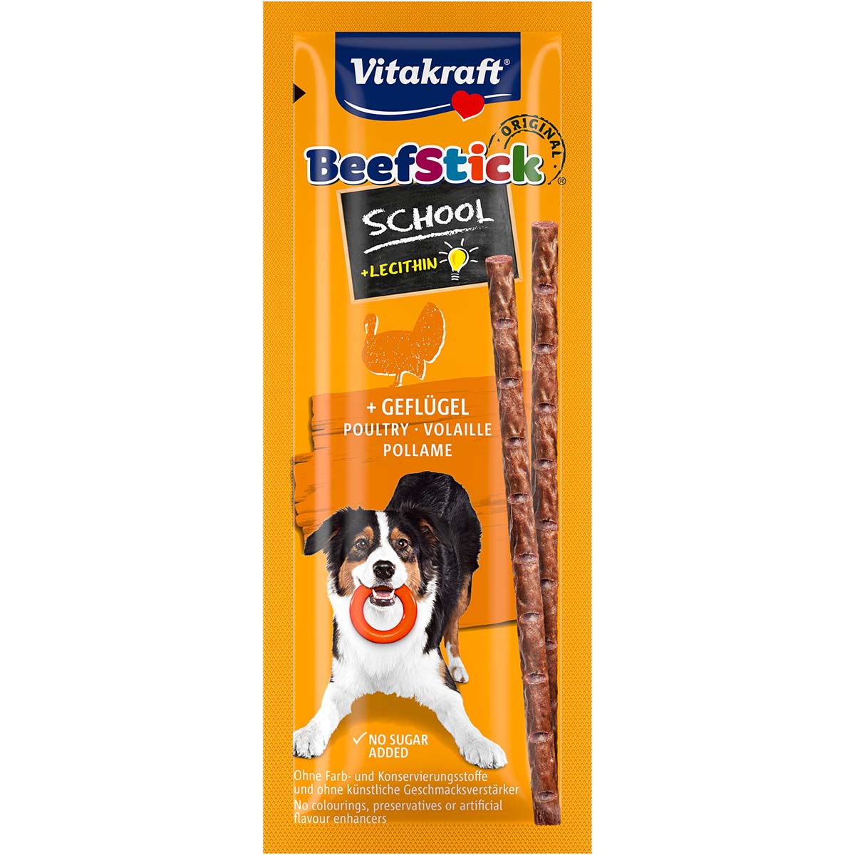 Vitakraft Beef Stick School drůbeží 10 kusů