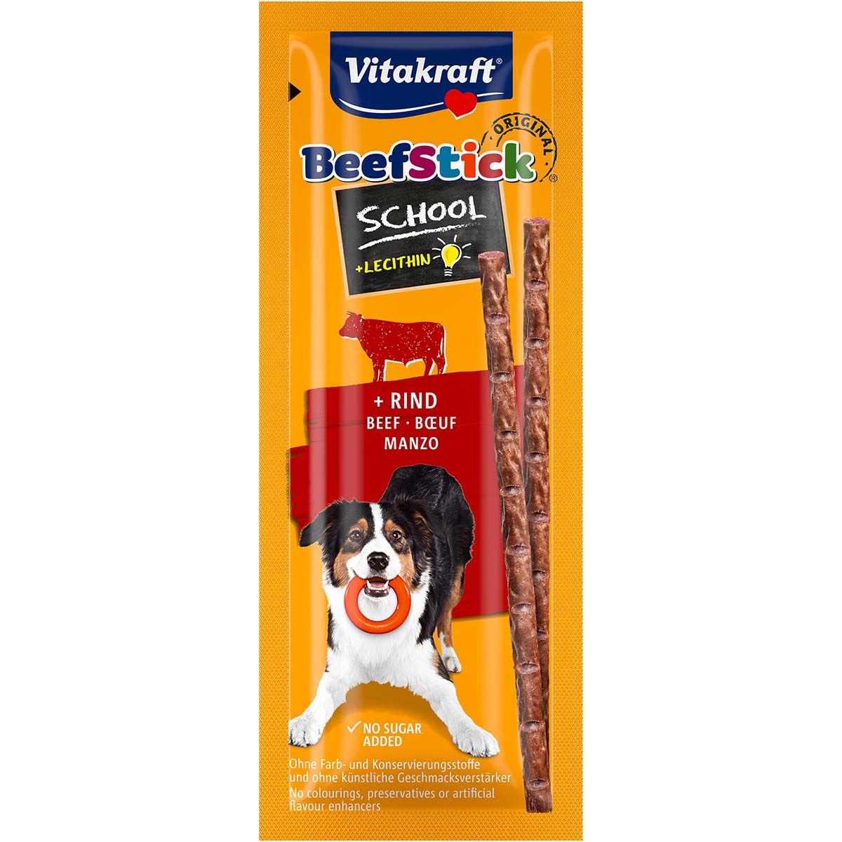 Vitakraft Beef Stick School hovězí 4× 10 ks