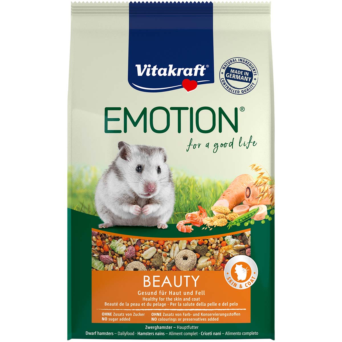 Vitakraft Emotion Beauty Selection Zwerghamster 300g