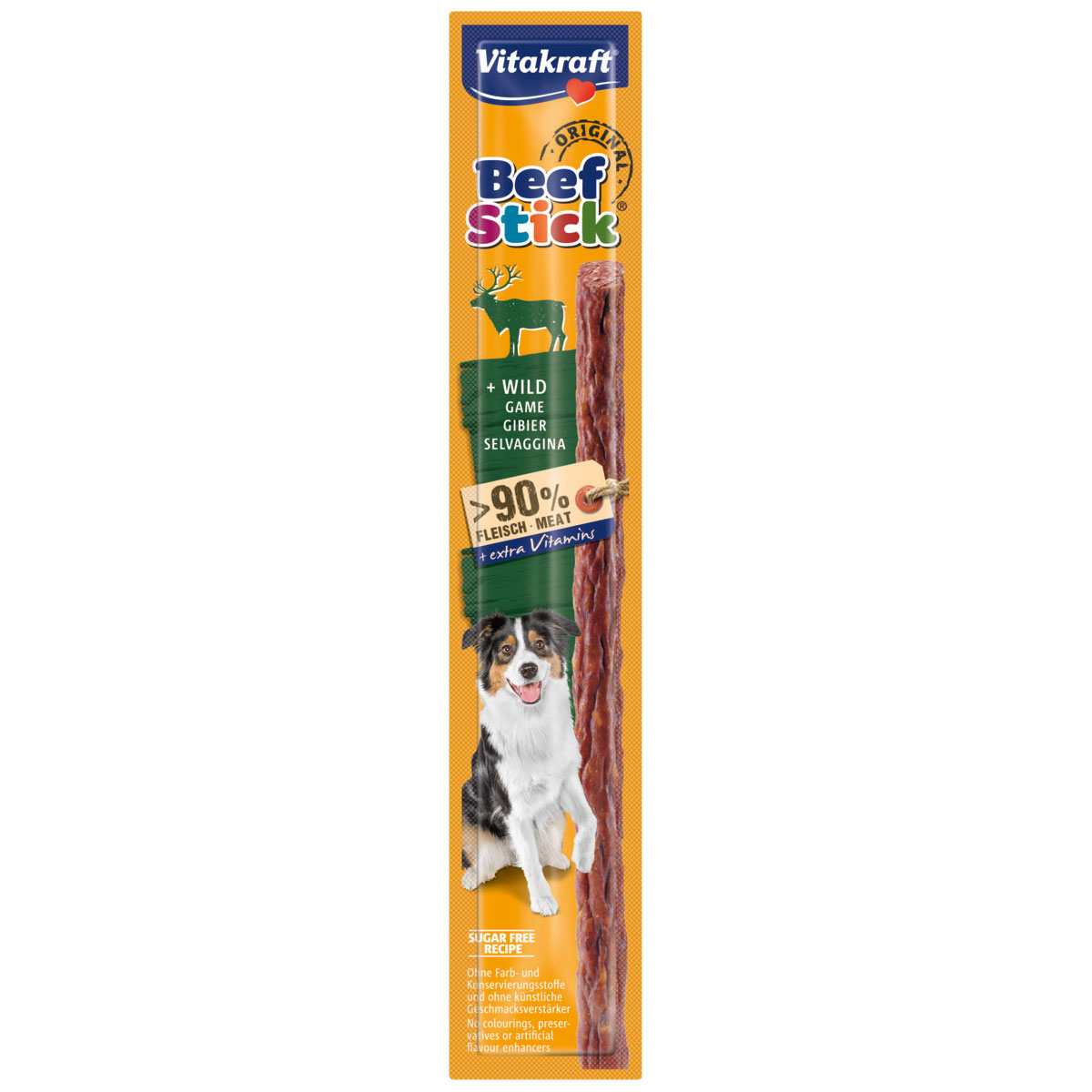 Vitakraft Hundesnack Beef-Stick mit Wild 50 Stück