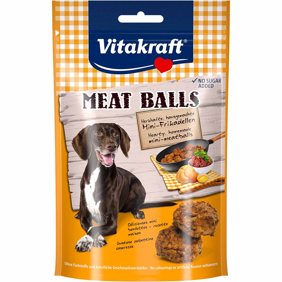 Vitakraft Hundensnack Meat Balls 80g