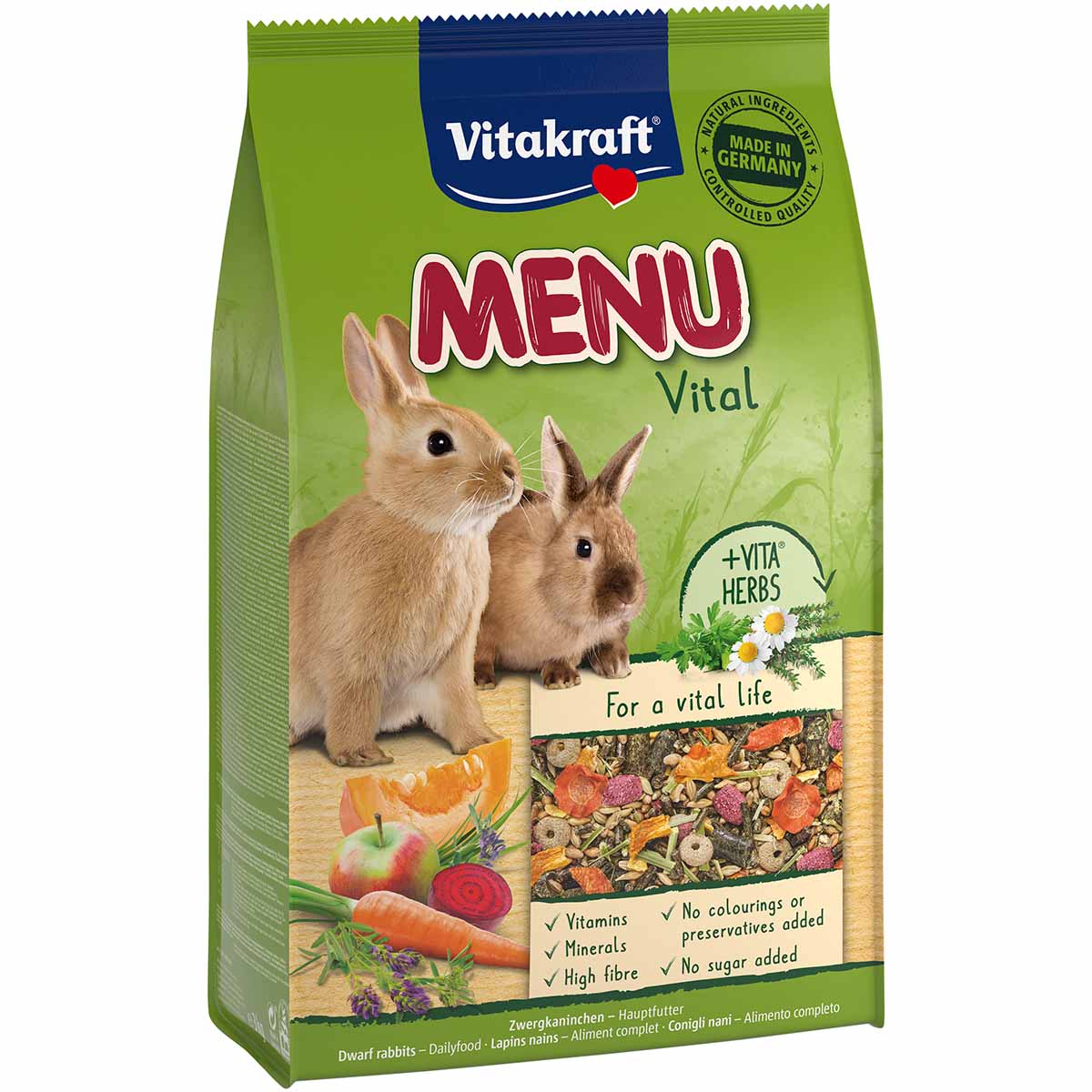 Vitakraft Rodent Rabbit krm. Menu Vital 3kg