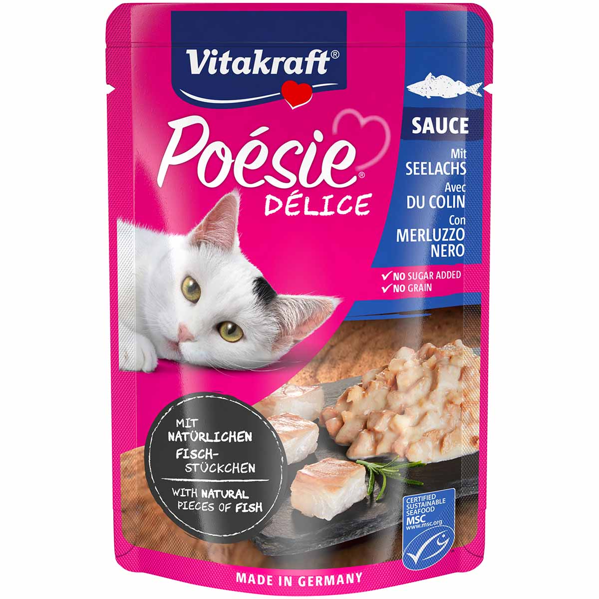 Vitakraft Poésie Délice &amp; Seelachs