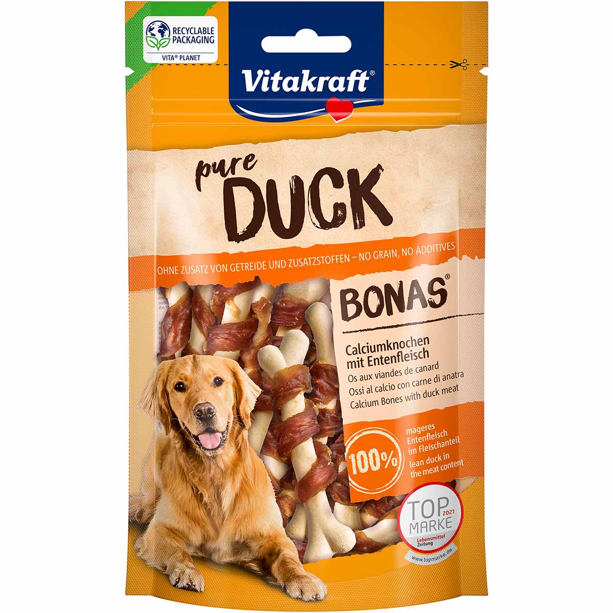 Vitakraft DUCK Bonas vápníkové kostičky 3 × 80 g