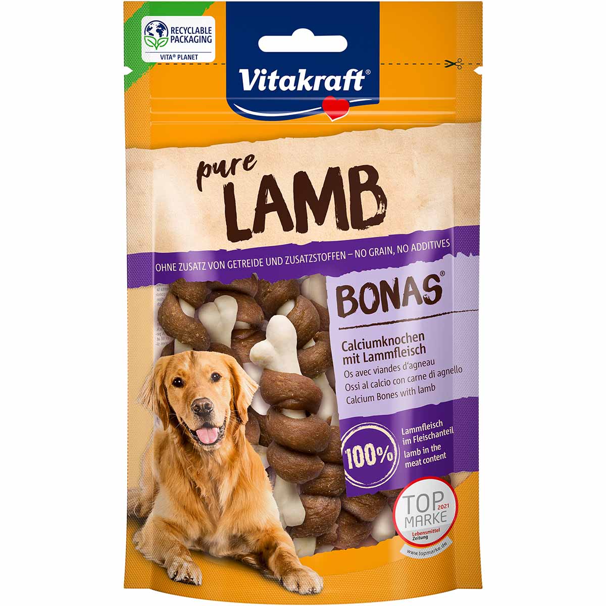 Vitakraft LAMB Bonas vápníkové kostičky 80 g