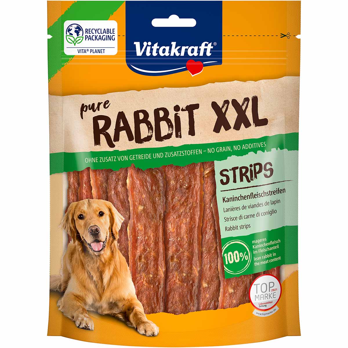 Levně Vitakraft RABBIT proužky králičího masa XXL 250 g