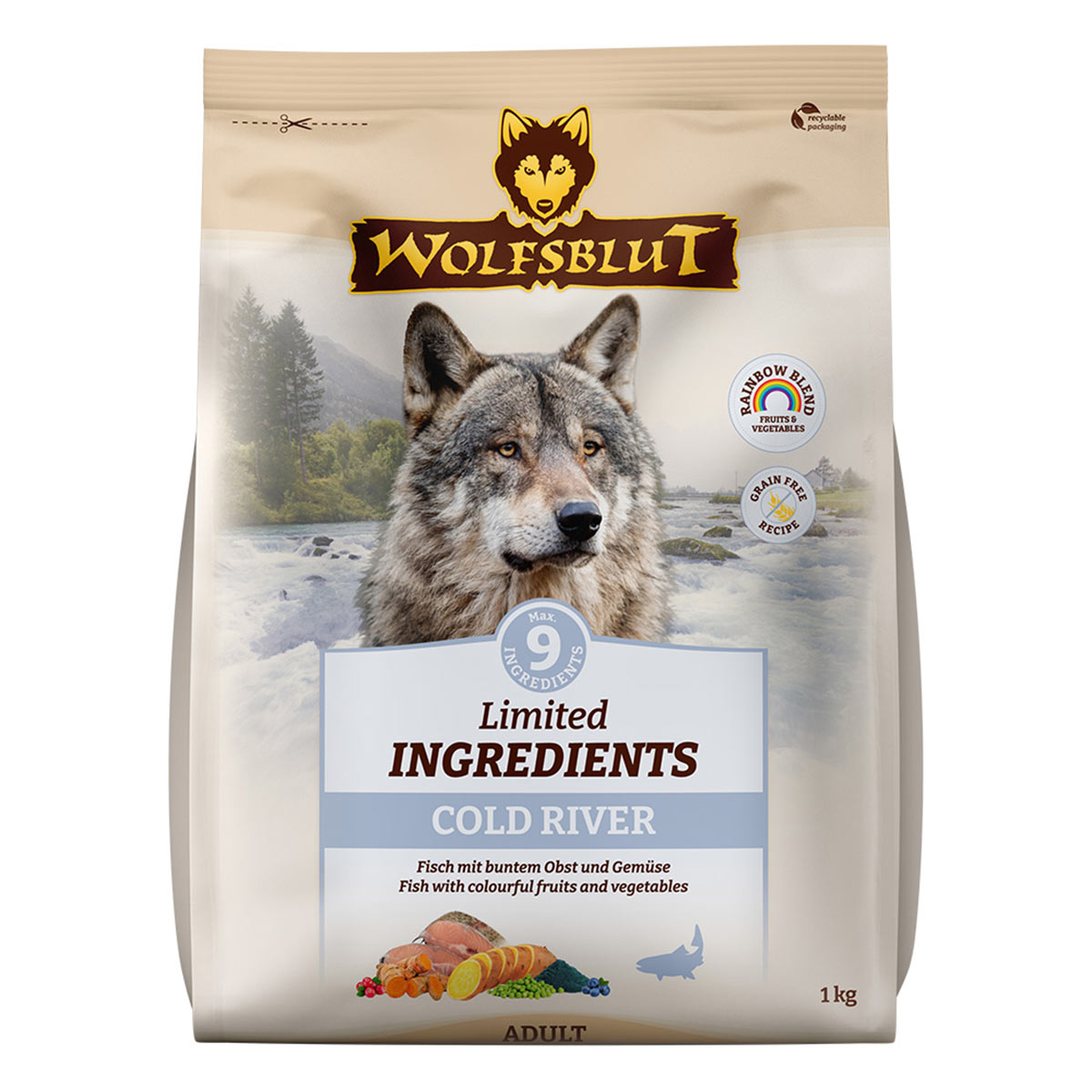 Wolfsblut Limited Ingredients Cold River Adult
