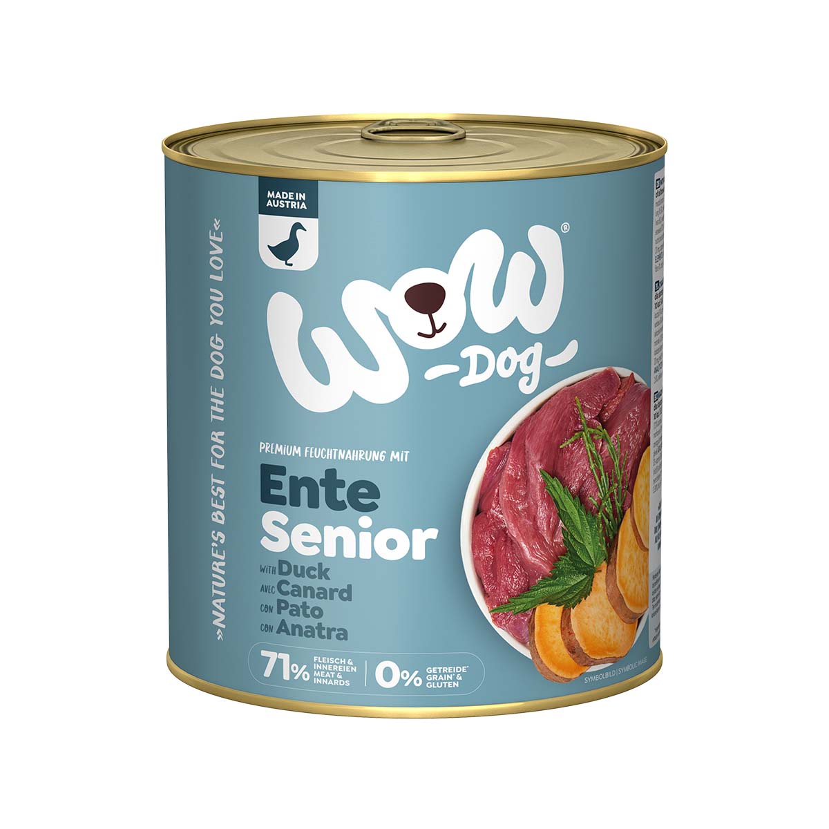 WOW Dog Ente Senior 6x800g