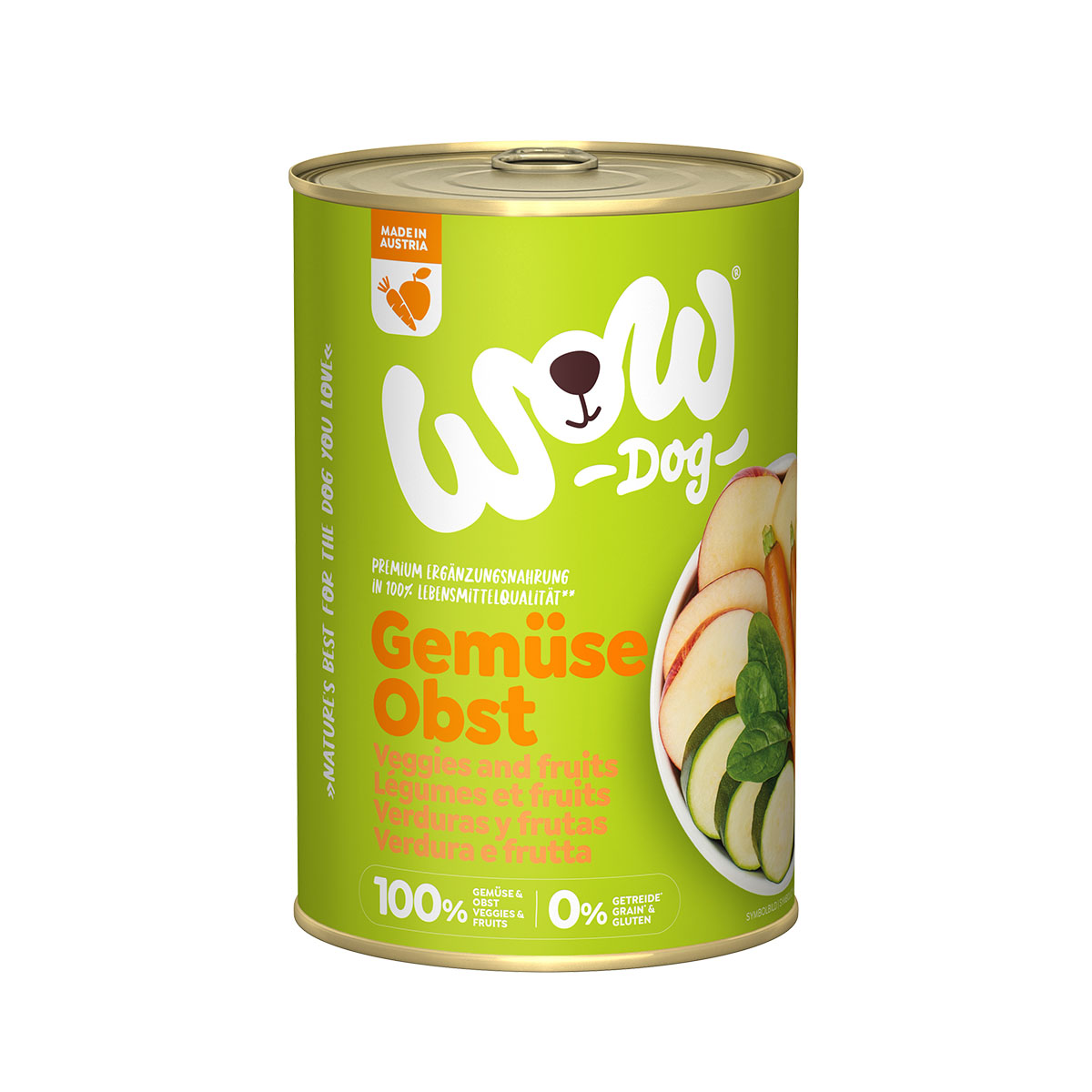 WOW Dog Gemüse & Obst 6x400g