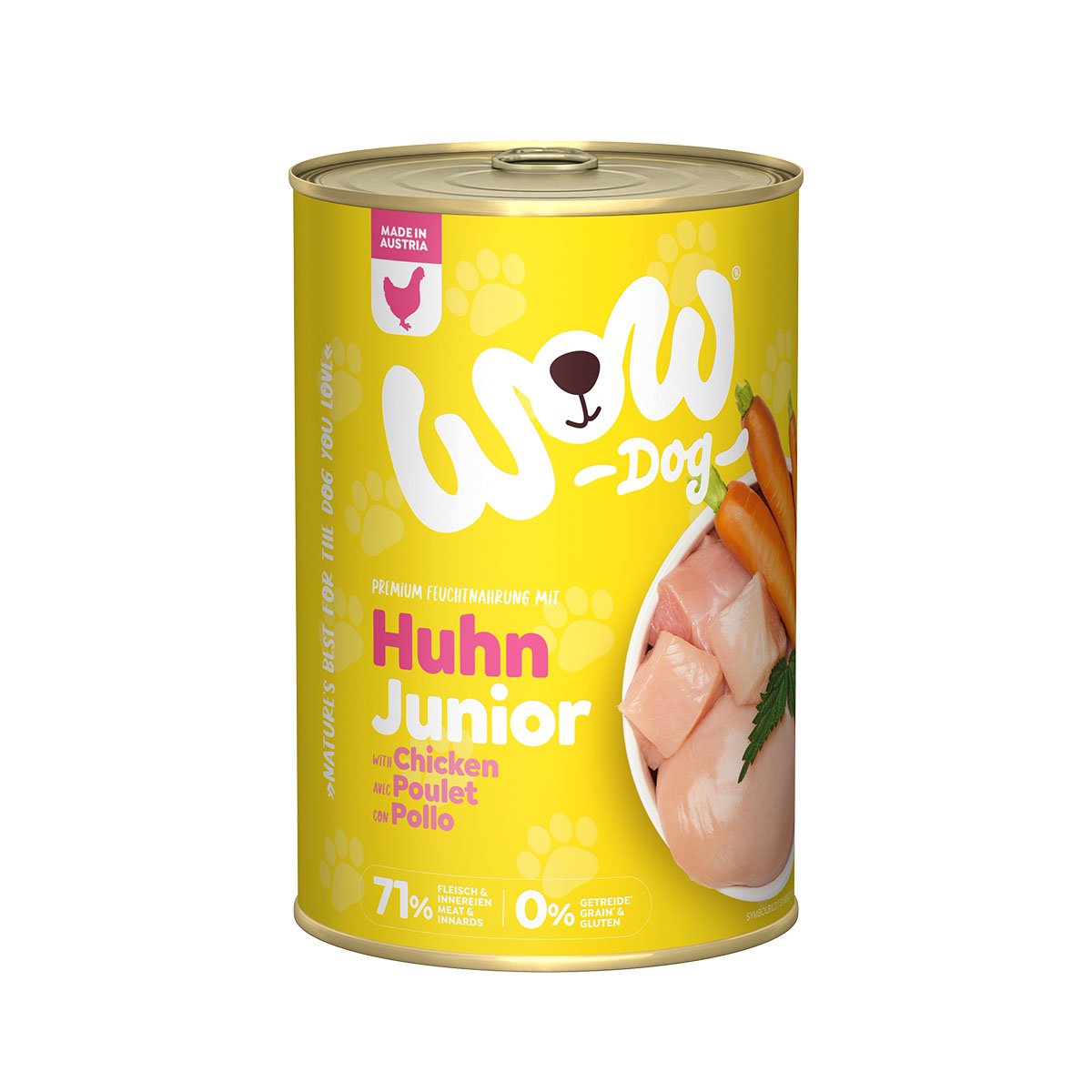 WOW Dog Huhn Junior 6x400g