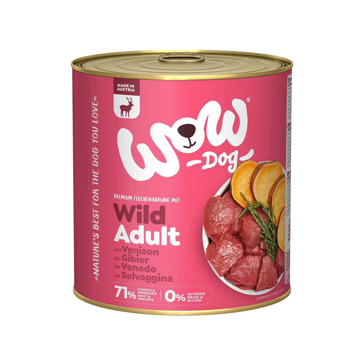 WOW Dog Wild Adult 6x800g